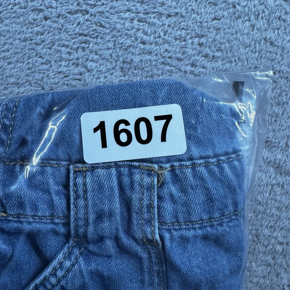 Vintage Osh Kosh Denim Overalls Skirt Youth Girls Large Retro Cottagecore Jean